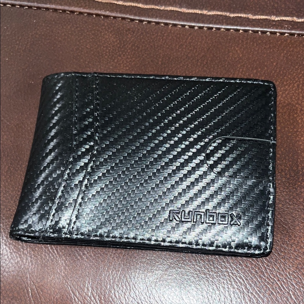 Black Carbon Fiber Wallet